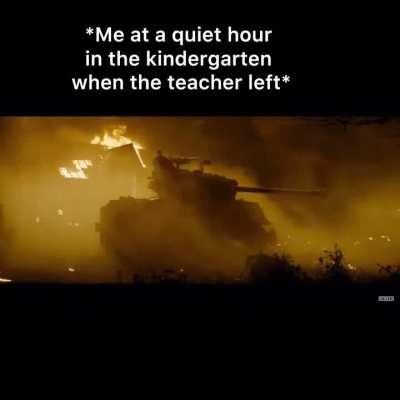 Typical situation in the kindergarten 