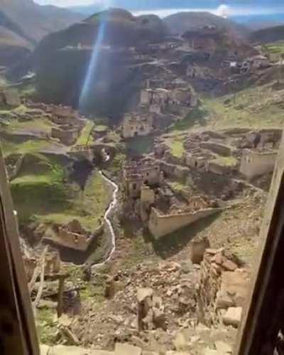 An abandoned village in Russia