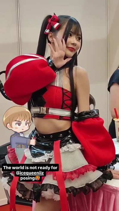 The world is not ready for Icezu posing