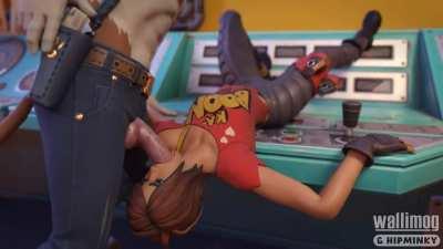 TNTina face-fuck (Wallimog & HipMinky)