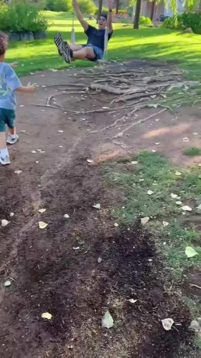 Zero attempt to avoid the kid