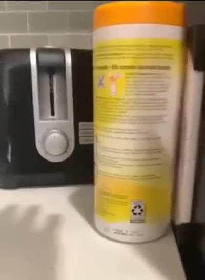 The cover was blown.