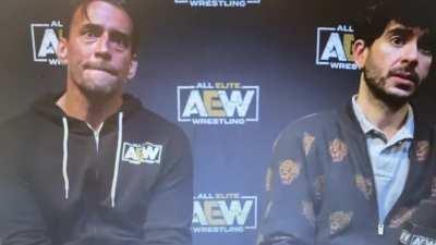 Just the way meltzer worded the question and how tony khan reacts.