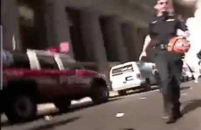 9/11. i can’t caption this cameraman, someone do it.