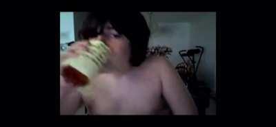 Here’s my cringe from my childhood. (Thank my brother for finding it