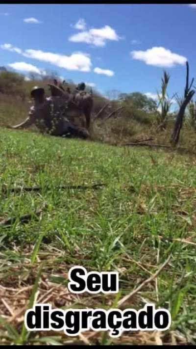 Esse aprendeu literalmente na pele!