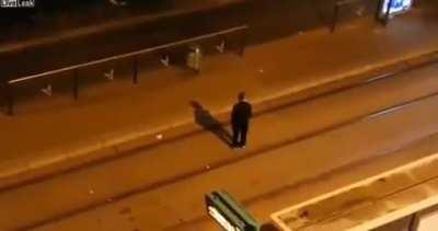 Drunk Man Gets Packed Out For Yelling Loudly In The Middle Of The Night 🌙  