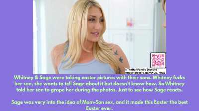 Whitney tells Sage she has sex with her son during Easter pictures