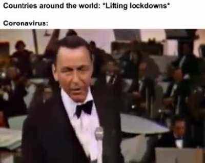 Corona virus is having a ball.