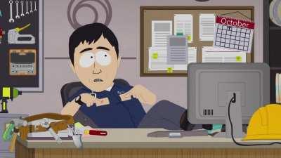 I dubbed a South Park episode that I think best represents the chaos right now.