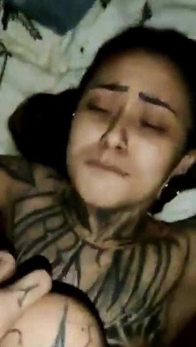 I told him I was studying at a friends but I was fucking his bully