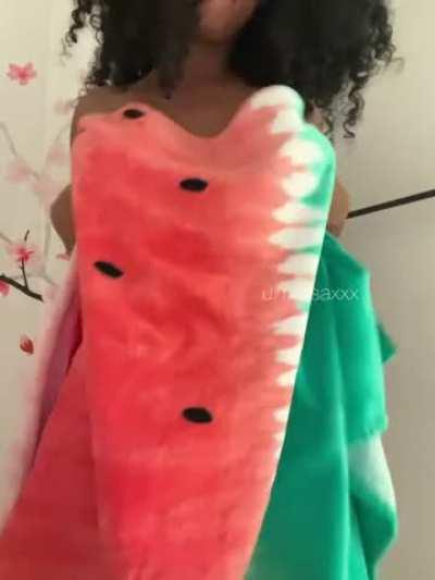 oops, my towel slipped!