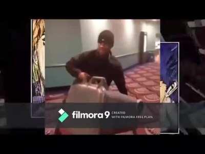 Ignore the Filmora 9 watermark, I'm not paying to remove it