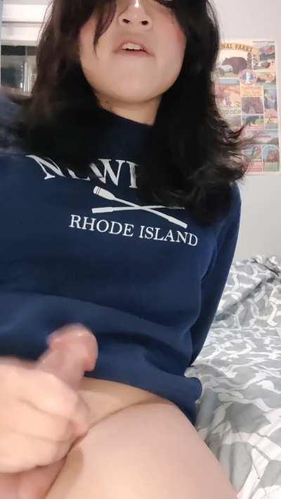 I dunno if my small amount of cum will even count here 