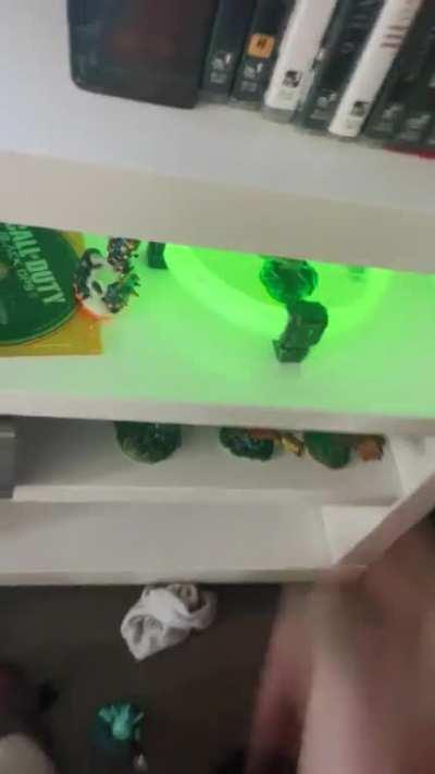 Lost my good 4 skylanders playing giants final boss on hard mode so I brought out my reinforcements