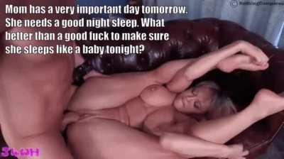 Helping mom however she needs