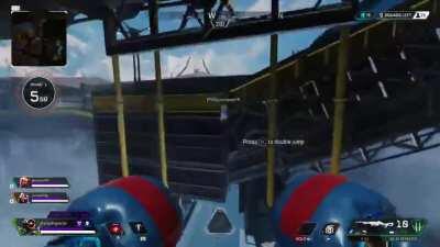 So me and my friends tried the jumppad gap thing.