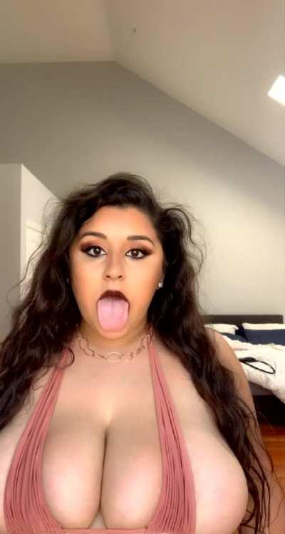 Have you ever seen an Indian baddie with tits as big as mine..