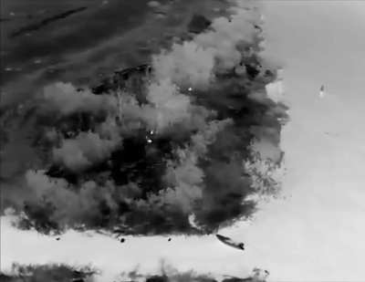 Ukrainian 73rd Marine SOF Center raided a Russian position on the Dnipro Islands using a boat and drones. Kherson direction. February 2025