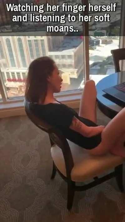 Caught my daughter masturbating so I came on her.