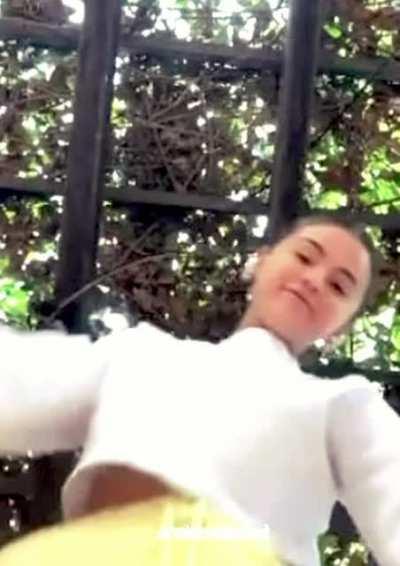 Bra peek and crotch from above..