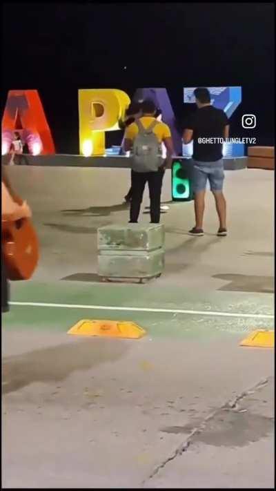 Came out of no where. 