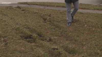 Car crash at an intersection results in a 3rd car also being hit