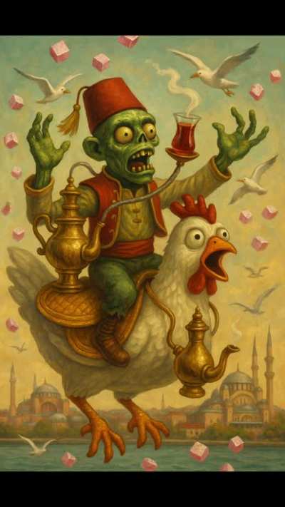 His Excellency the chickenzade zombie