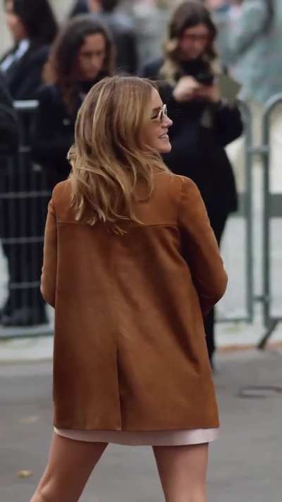 'Emma embodies sophistication at the Miu Miu Spring/Summer 2026 presentation during Paris Fashion Week, a perfect dialogue between iconic storytelling and modern fashion language' - IG October 2025