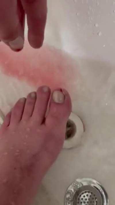 Thought I didn’t need shoes.