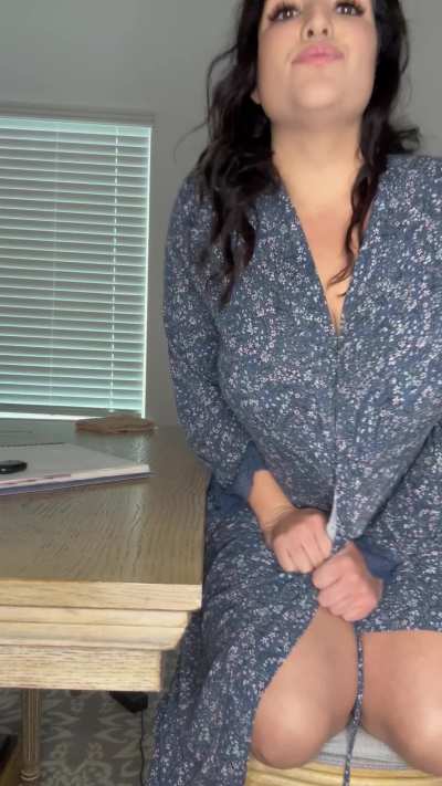 I wonder if you like what mom has on underneath 