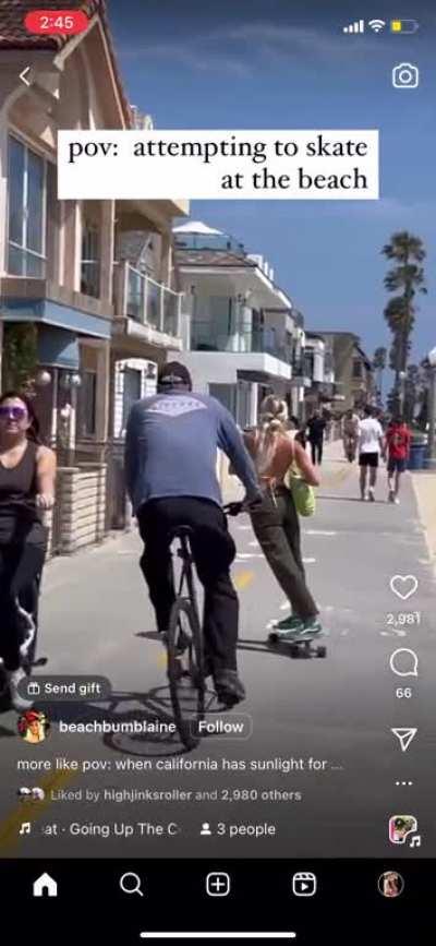 Letâs just take up the entire boardwalk