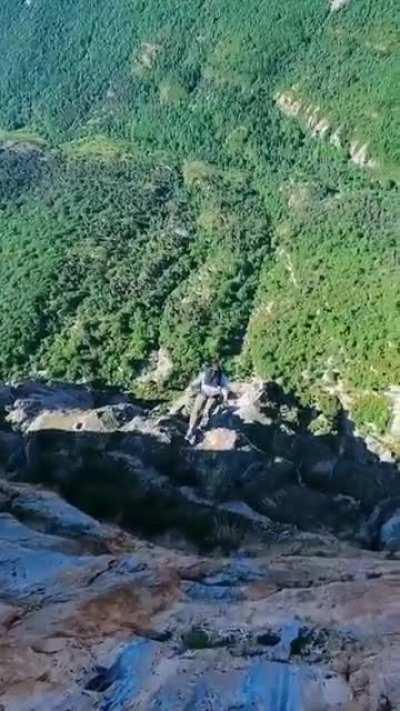 I would've opened the parachute right away