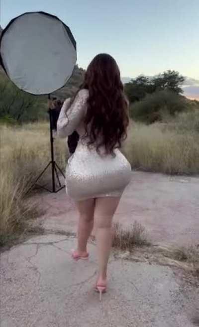 she probably try to make you believe it's real