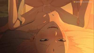 Sakura getting her pussy pounded.