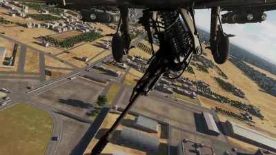 Apache is such a beautiful helicopter