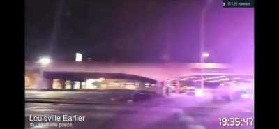 Officer down in Louisville as shots ring out.