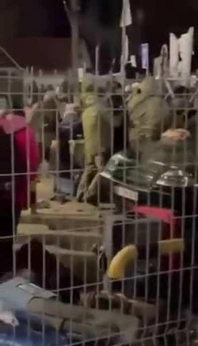 Ukrainian forces brutally beating Indian Students in Ukraine after India abstained on UN vote against Russia.