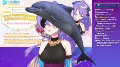 After pulling an all nighter stream, Moona declares she is everyone’s wife