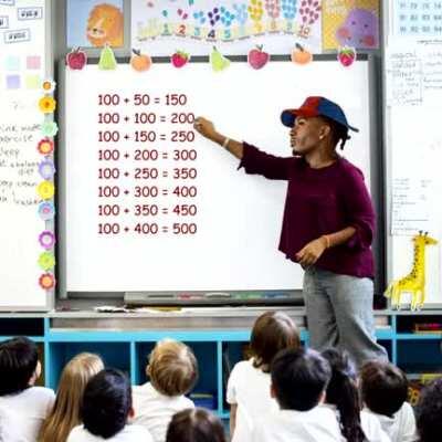 POV: Carti is your 1st grade teacher and you are going over math problem answers