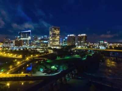 Summer nights from above