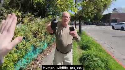 everybody's a tough guy until the pepper spray comes out