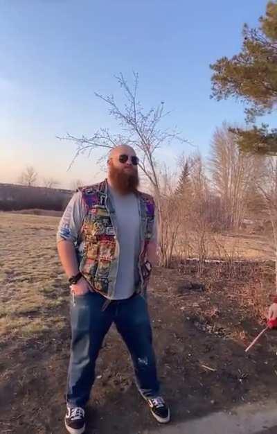 Just guys eating bubbles