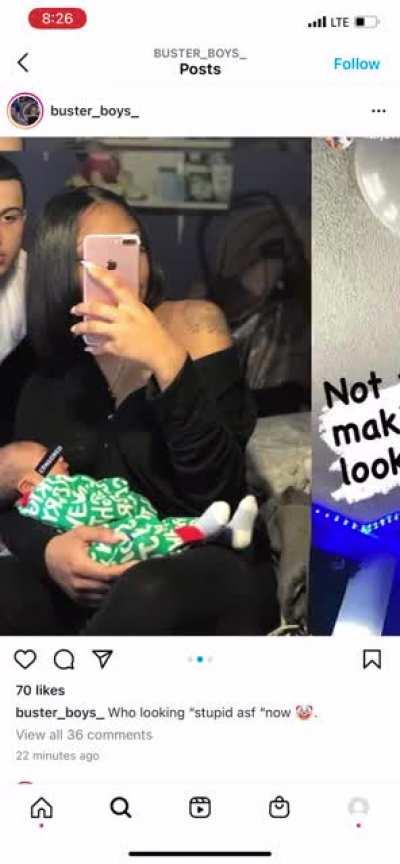 The same page just posted kay with another female from rpt as well named nygemma her babyfather is also yg😭😭😭😭😭 nah kay was having fun with the opp thots when he was home