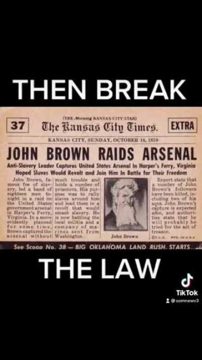Here’s my Tiktok to commemorate the last day of John Brown’s Raid