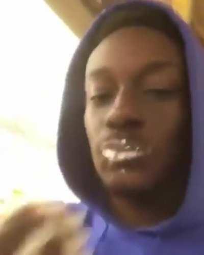 Don’t mind me - just ruining your food.