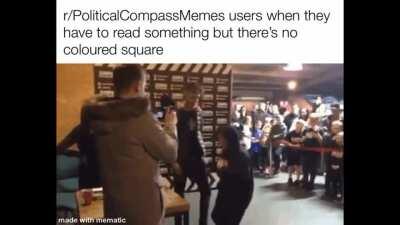 How am I supposed to laugh without my squares????