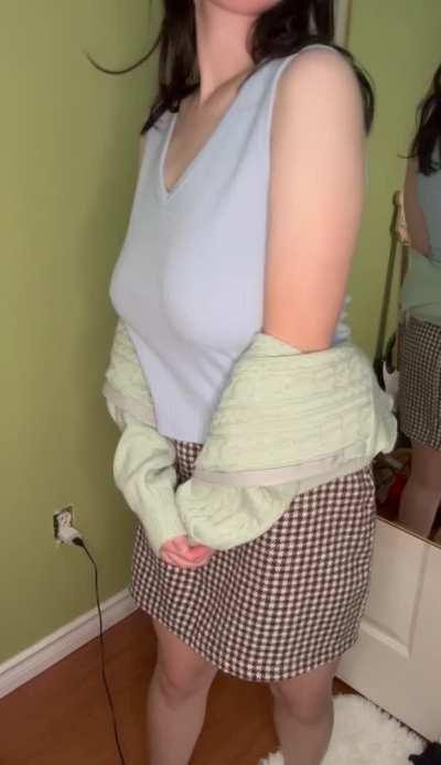 Love wearing pastel colors