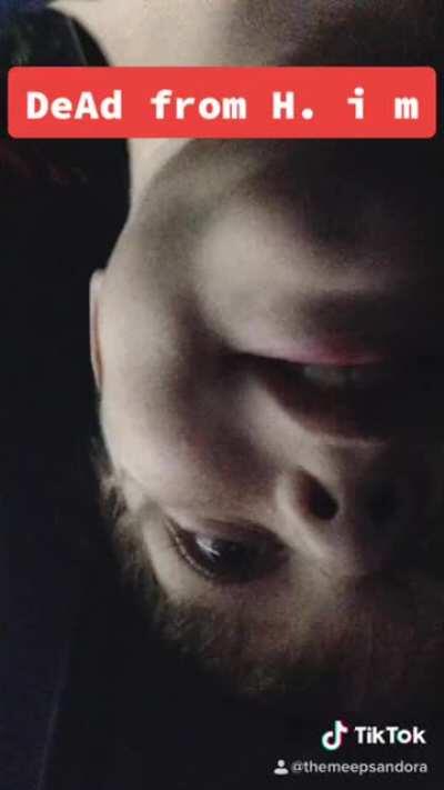 Cosplaying my sleep paralysis demon on tiktok