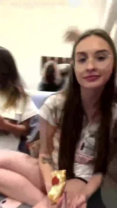 When friends get together and start having some fun